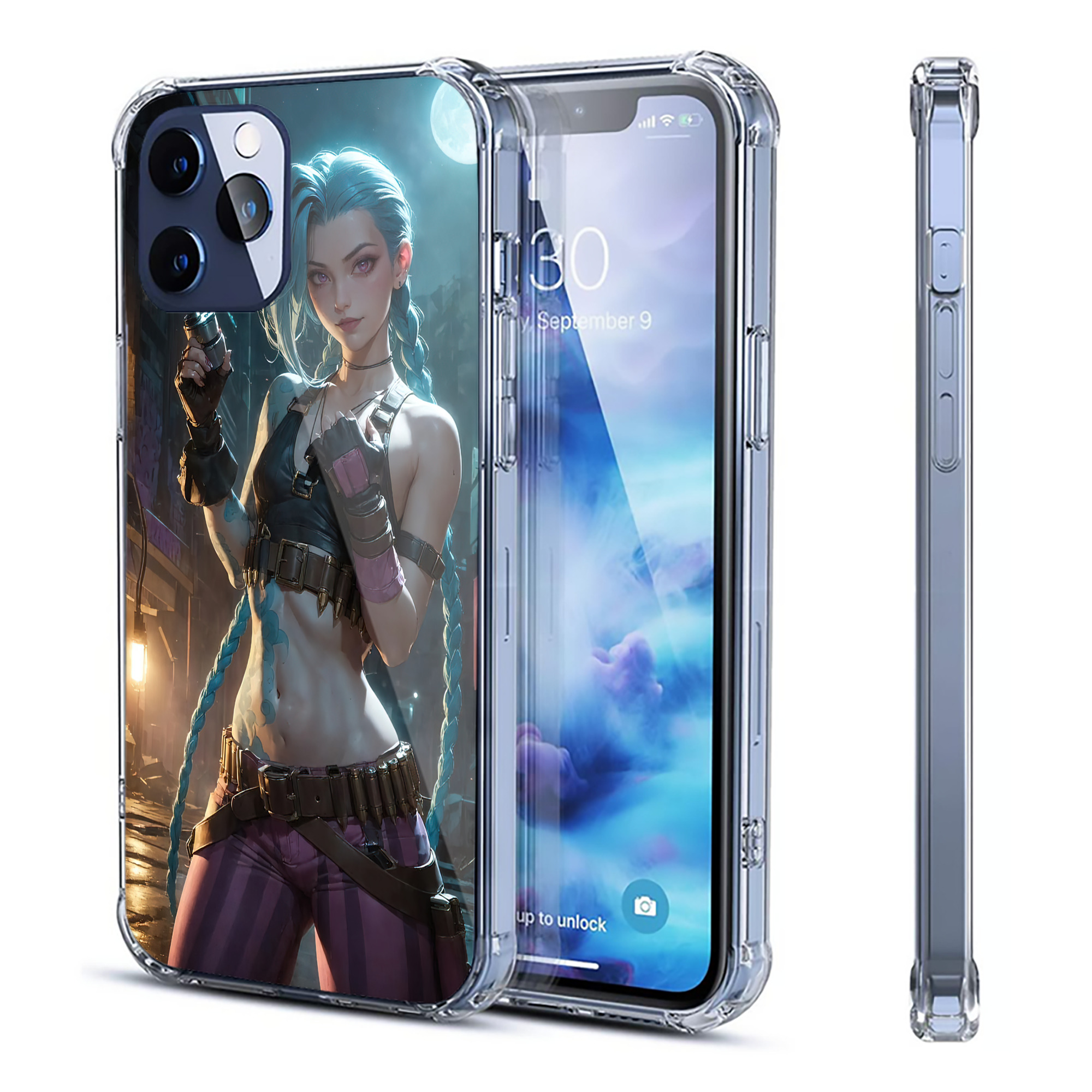 （画像用） リーグ・オブ・レジェンド League of Legends LOL 【iPhone 12シリーズ対応】透明スマホケース（クリアソフトケース）